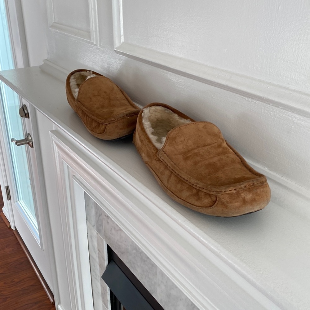 UGG ASCOT SLIPPER - 12 - Brown